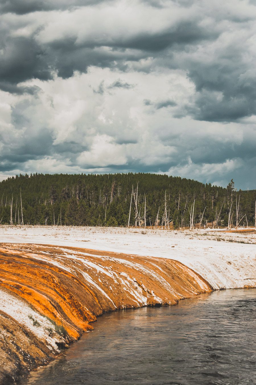 Black sand basin