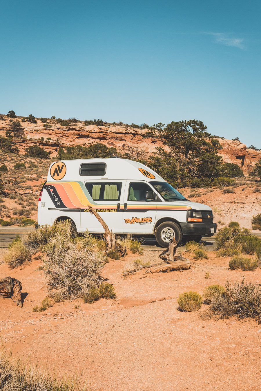 Road trip en van à Canyonlands