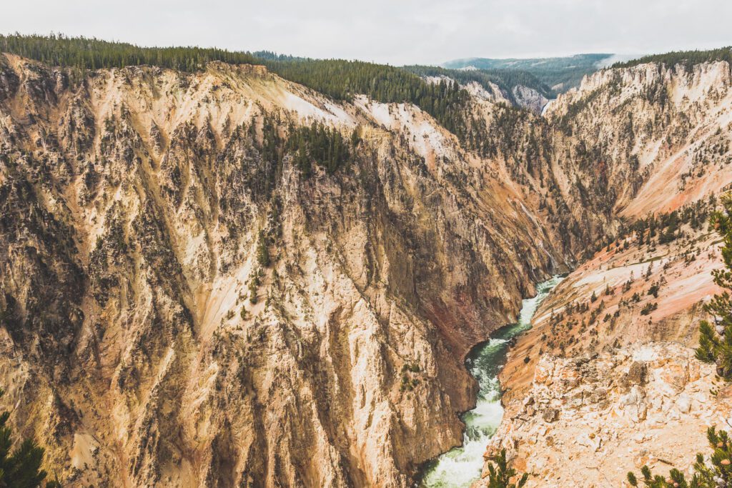 canyon de Yellowstone