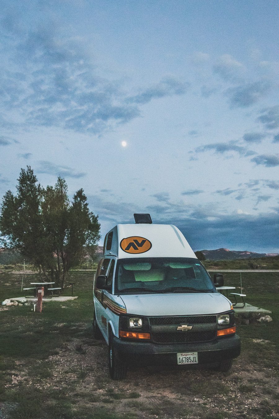 RV campground red canyon