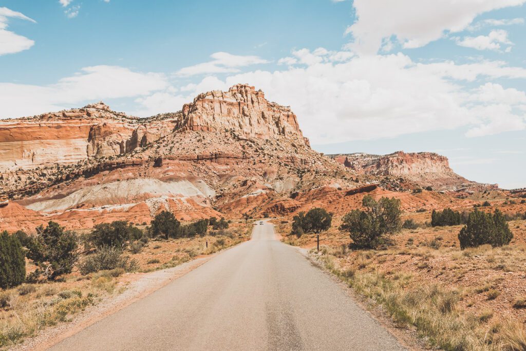 Scenic drive - Capitol Reef