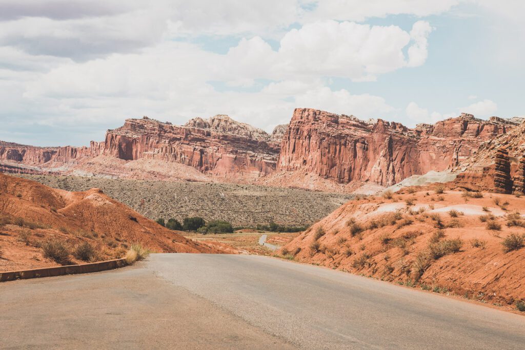 Scenic drive - Capitol Reef