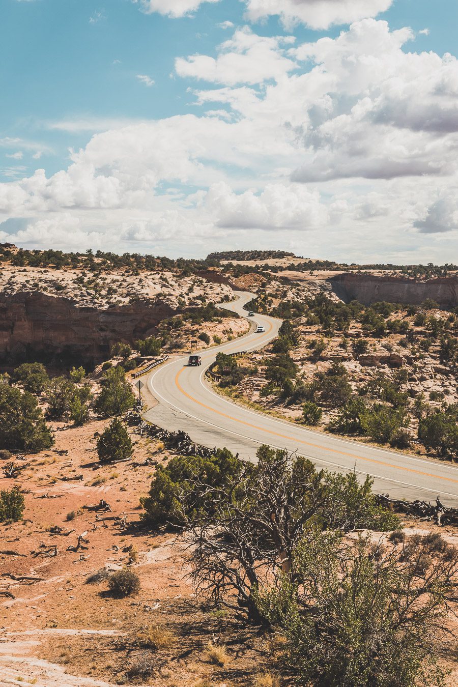 Shafer canyon overlook