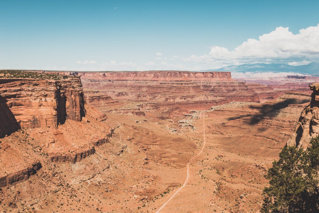 Shafer canyon overlook