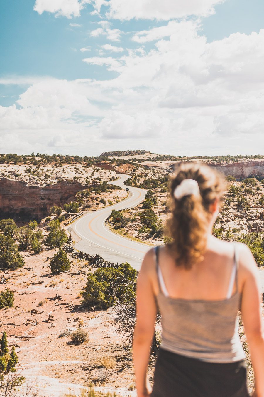 Shafer canyon overlook