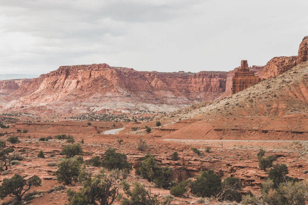 Sunset point overlook