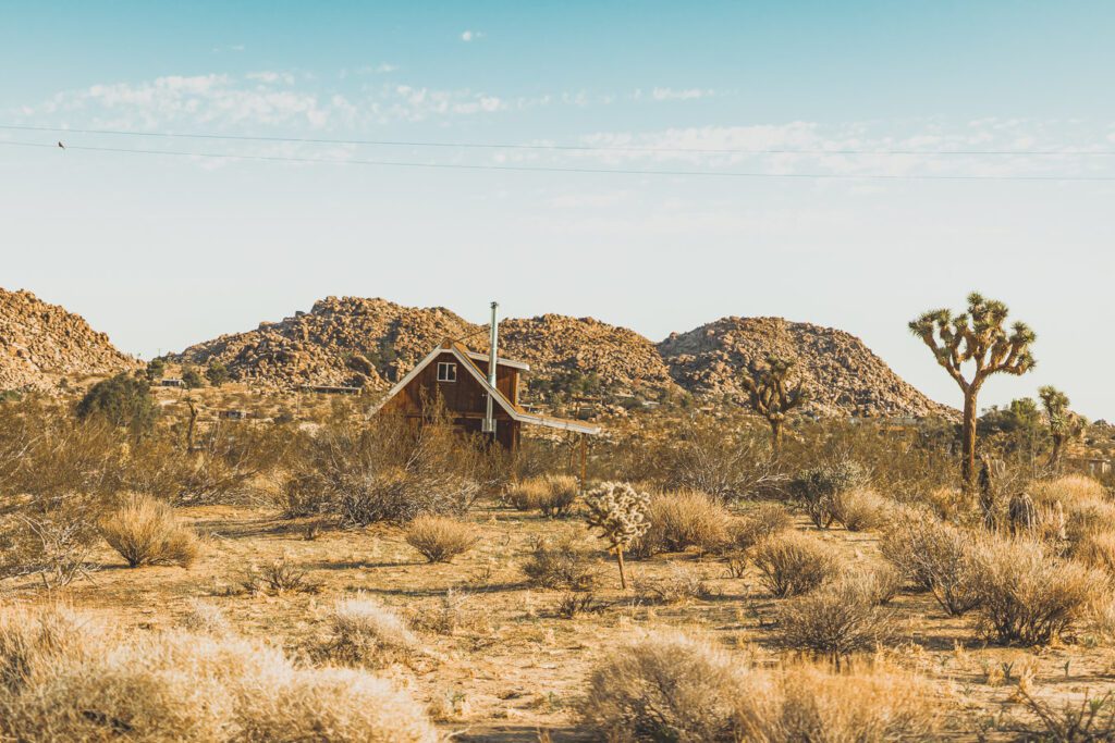 désert de Mojave ville