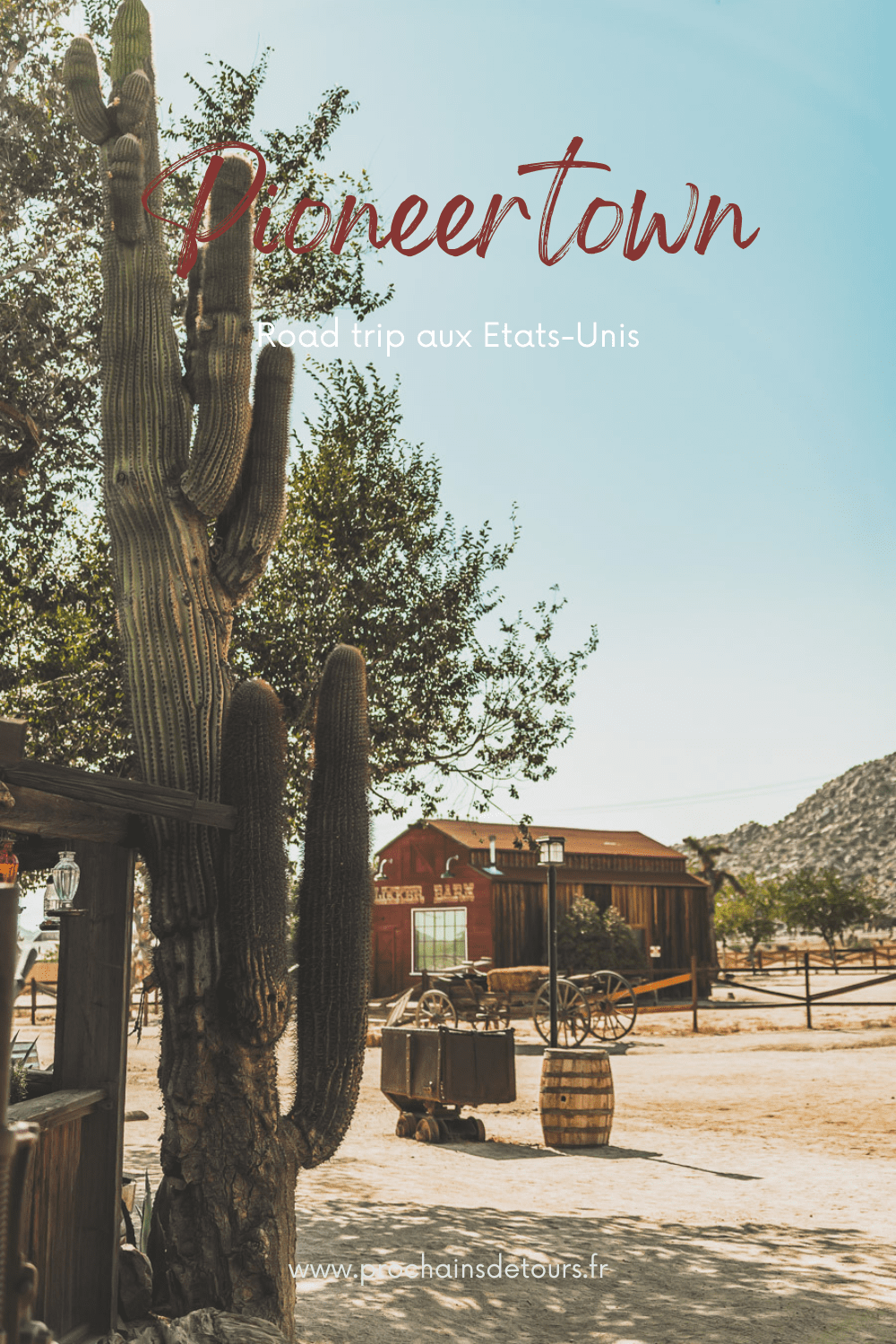 Pioneertown est une ville unique et historique dans le désert californien, située de l'ancienne ville minière de Yucca Valley. Avec ses bâtiments de style occidental, son camping-car restauré et son paysage pittoresque, Pioneertown est un retour dans le temps vers le Far West - un endroit où vous pouvez monter à cheval pour une balade à cheval ou simplement vous détendre et explorer l'atmosphère du Far West. Venez découvrir par vous-même le charme et la nostalgie de ce lieu mythique !