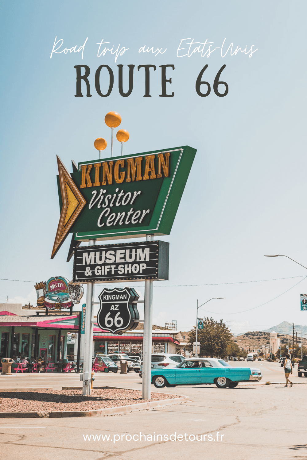 Faites un voyage sur la Route 66 en van - l'une des routes les plus emblématiques de l'histoire américaine ! Du Midwest au Sud-Ouest, la Route 66 est un symbole d'aventure et de liberté depuis des générations, offrant une expérience de voyage unique et inoubliable. Les voyageurs peuvent découvrir sa culture diversifiée et ses joyaux cachés. Que vous recherchiez un long voyage en voiture ou en van ou une escapade rapide, la Route 66 est une idée originale pour un voyage en été.