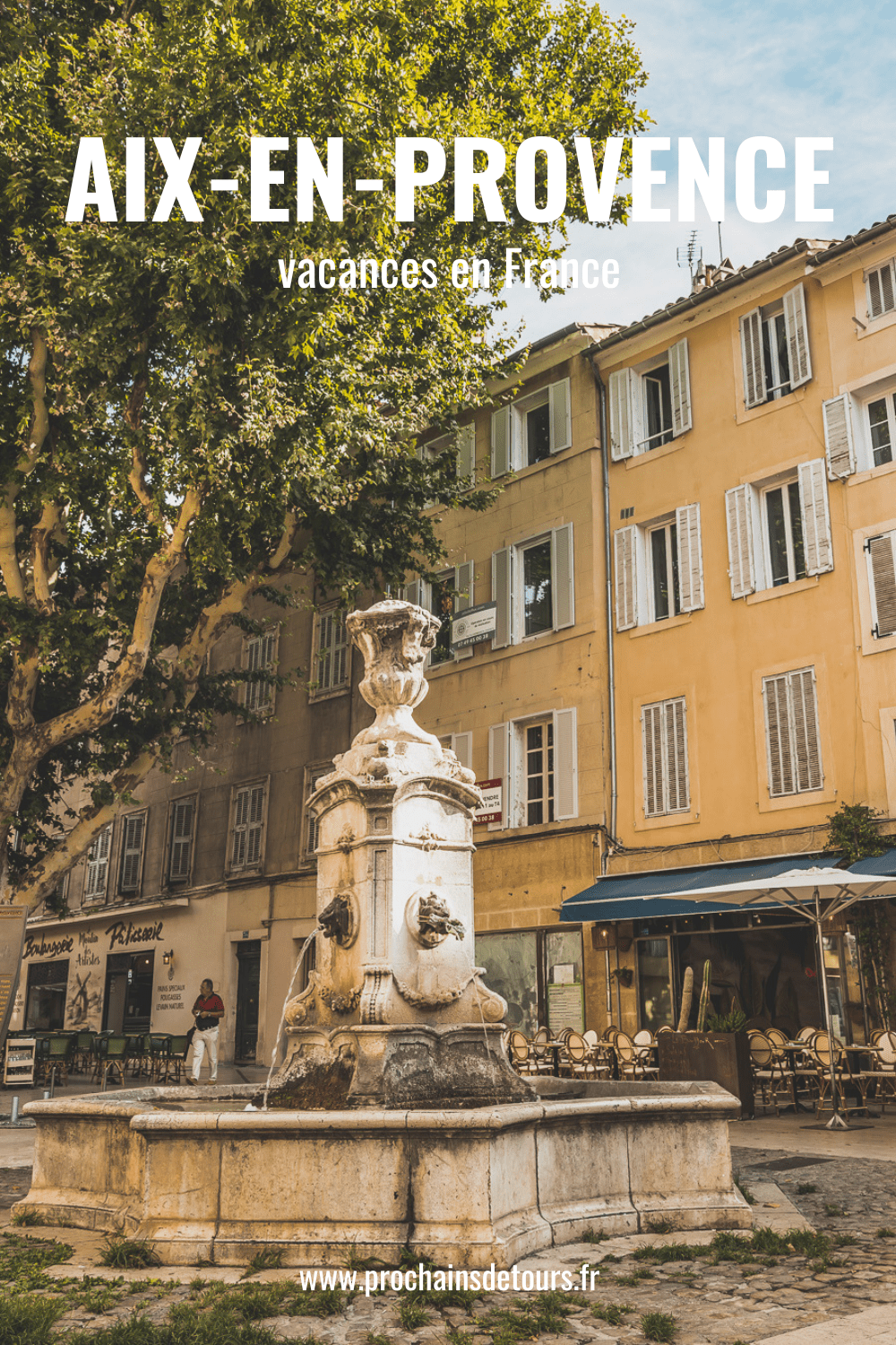 Découvrez Aix-en-Provence à pied! Flânez dans l'élégance provençale, où chaque rue respire l'histoire et l'art de vivre. 🌿✨ Couples, familles: laissez-vous captiver par le charme d'Aix, ville d'eau, ville d'art. En solo ou accompagné, déambulez entre fontaines et marchés colorés. Avec ces vacances en France, savourez l'essence même de la Provence. Prêt pour une escapade inoubliable? Cliquez ici pour les secrets d'Aix-en-Provence et créez votre itinéraire parfait pour un voyage en France !