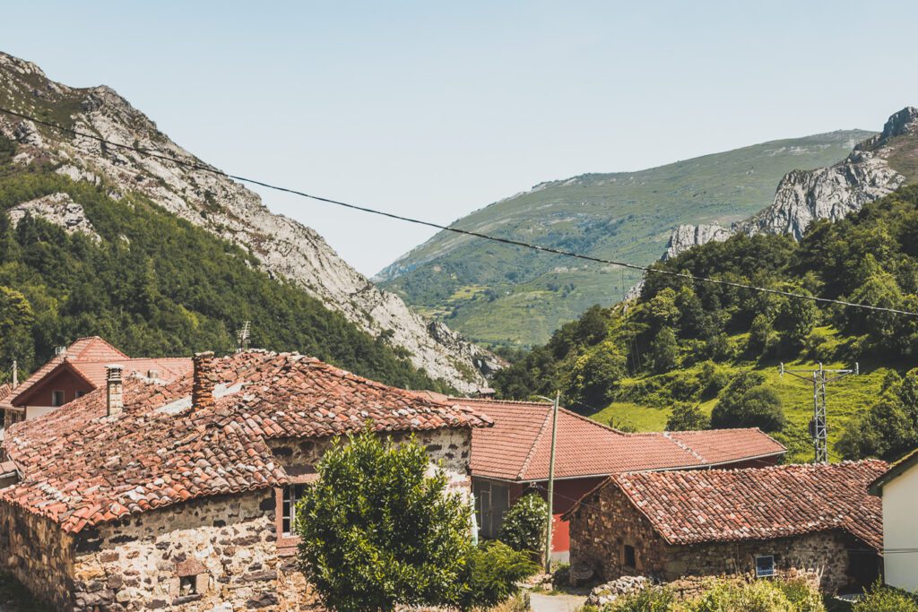 Village dans les Asturies
