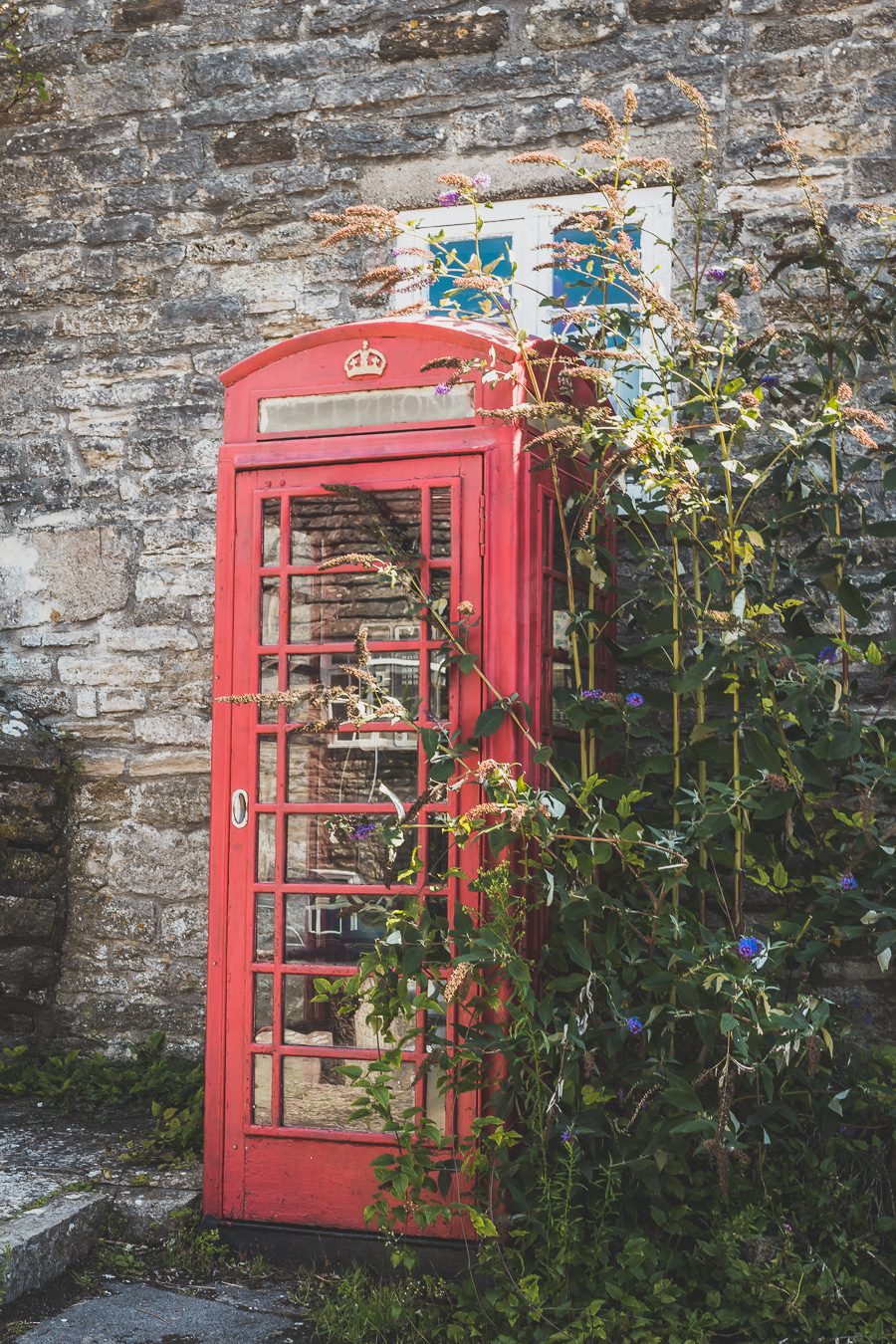 cabine téléphonique Corfe