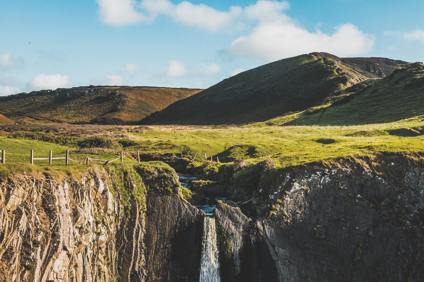 Cascade de Speke's mill